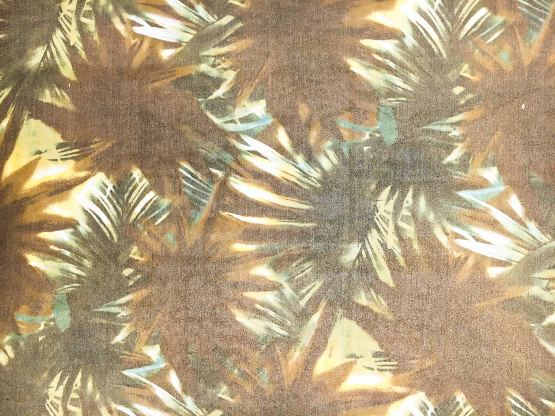 Metallic Printed Silk Chiffon0
