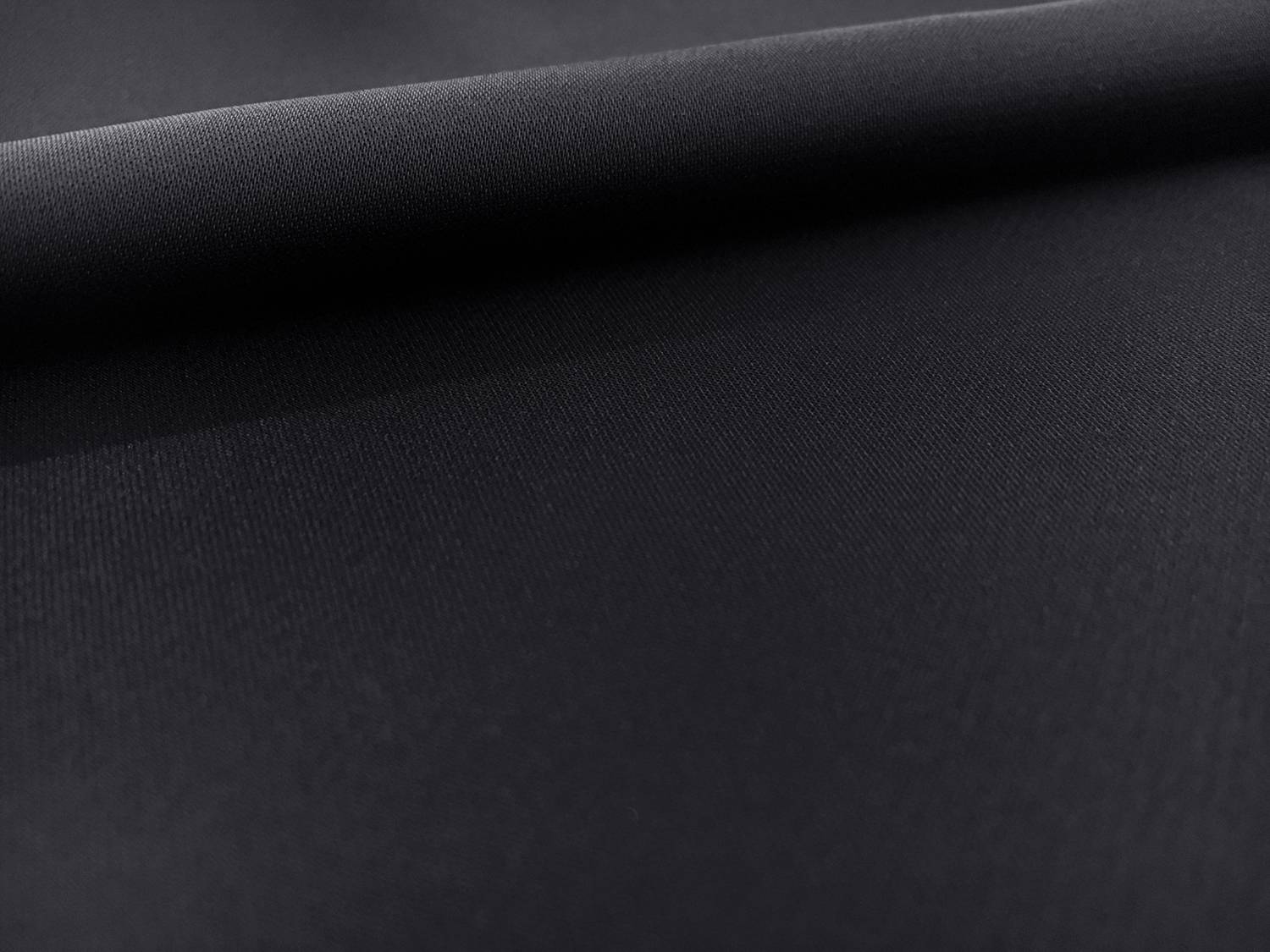 Japanese Polyester Charmeuse in Midnight Navy0