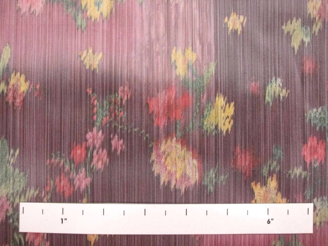 Metallic Nylon Blend Warp Organza1