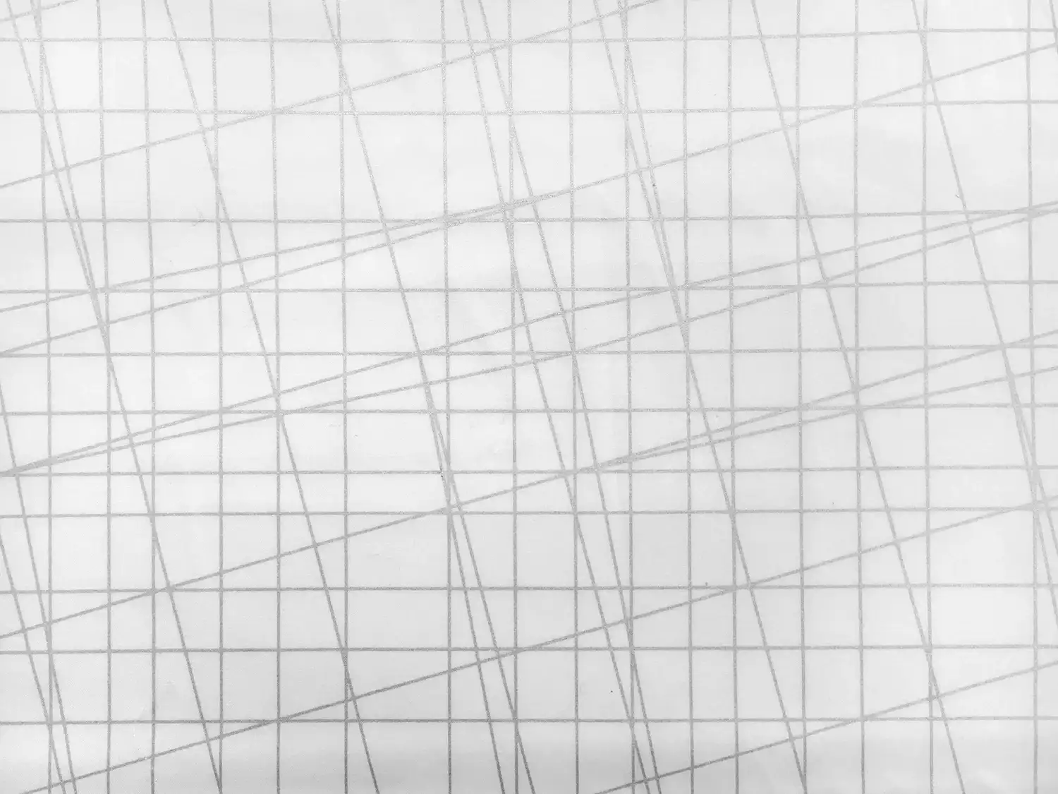 Cotton Broadcloth Metallic Grid Print in White0