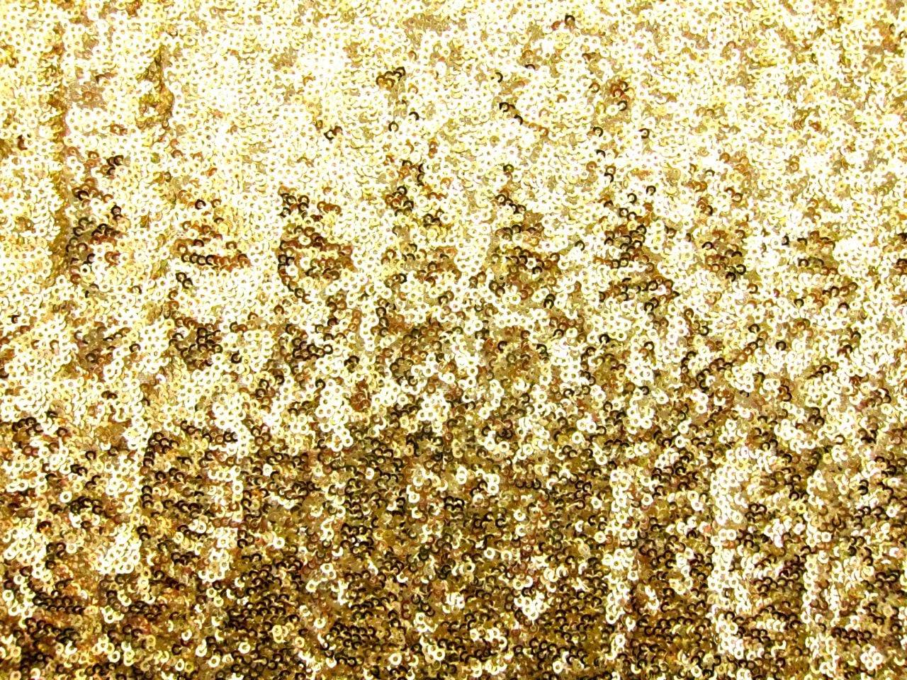 Mini Sequins on Stretch Tulle0