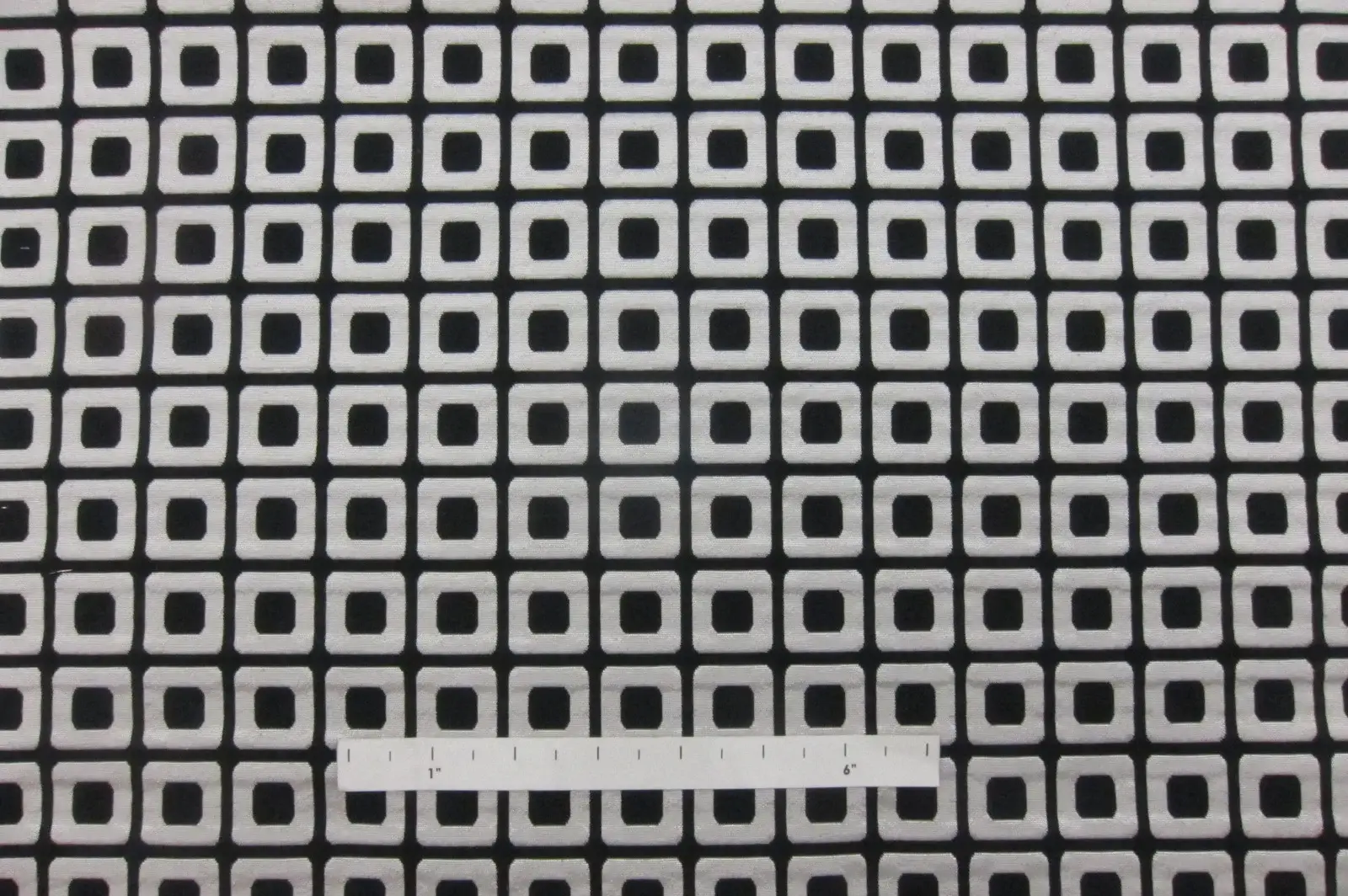 Metallic Brocade with Repeating Squares0