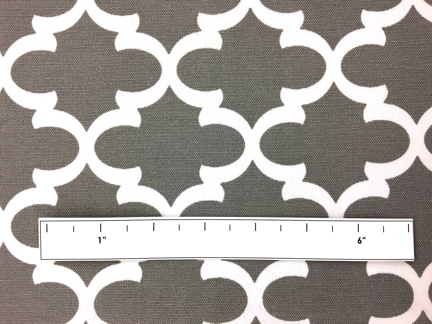 Outdoor Spun Polyester Canvas with Geometric Print 1
