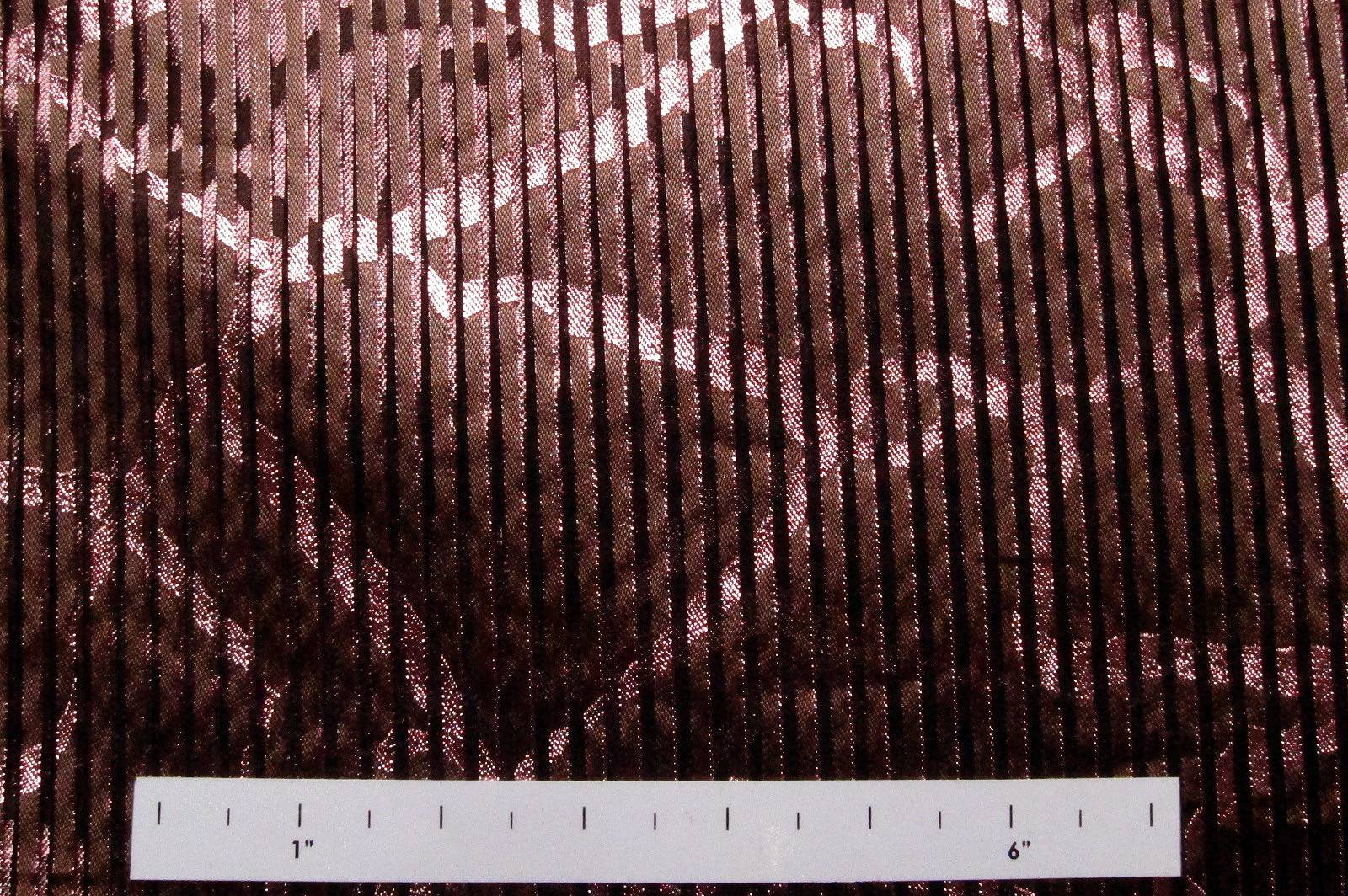 Silk Blend Metallic Stripe Organza1