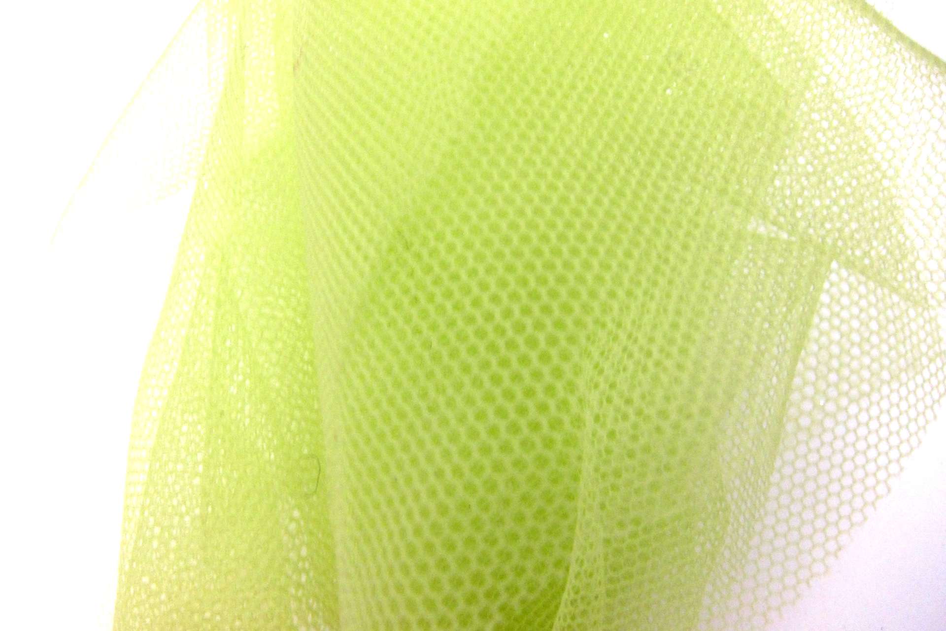 Italian Nylon Tulle in Verde Mela1