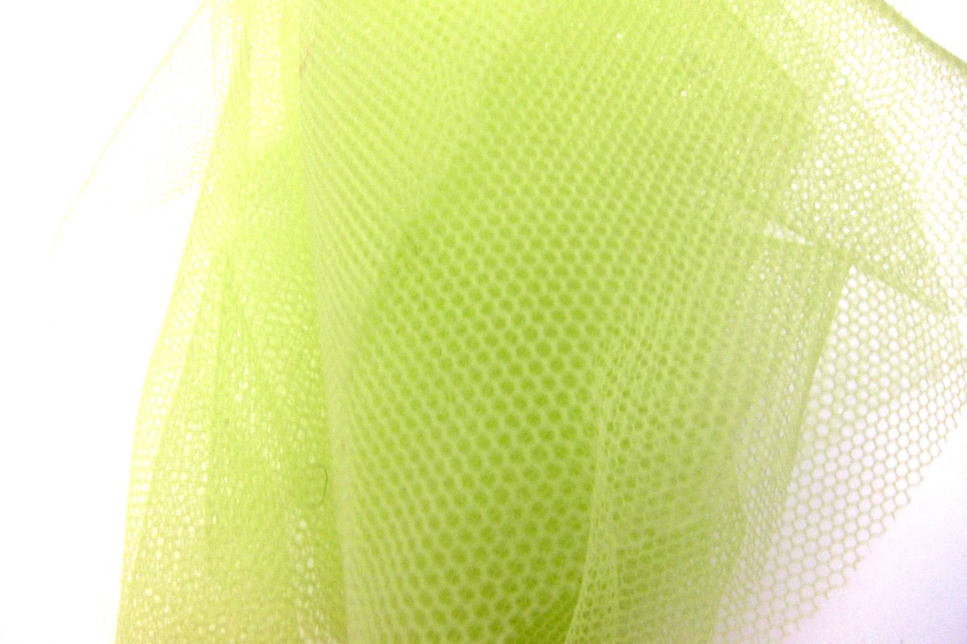 Italian Nylon Tulle in Verde Mela1