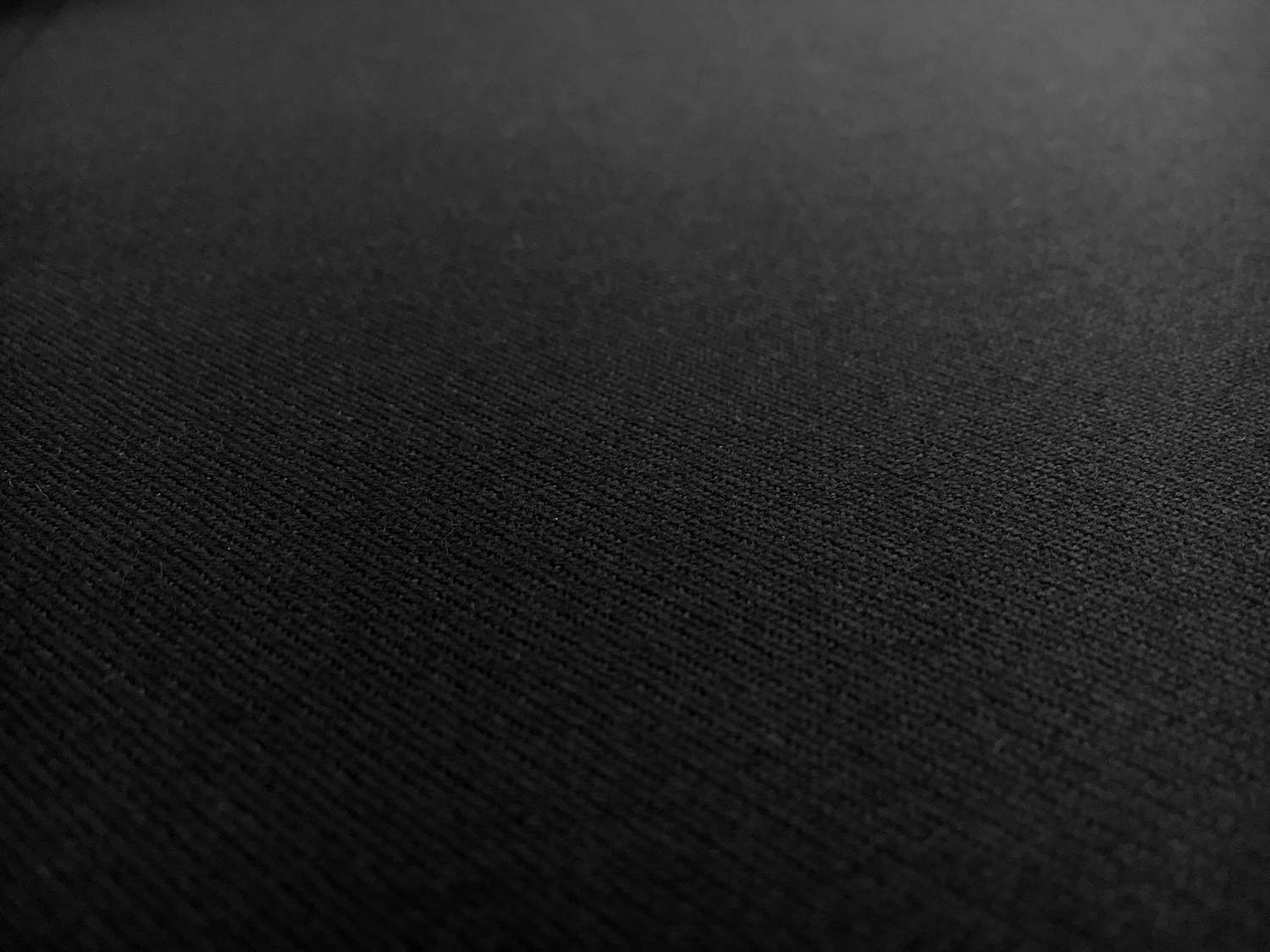 Italian Merino Wool Covert Twill in Nero0