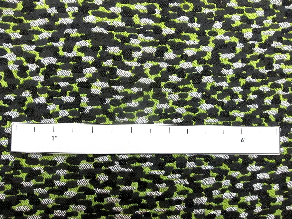 Metallic Silk Blend Jacquard2