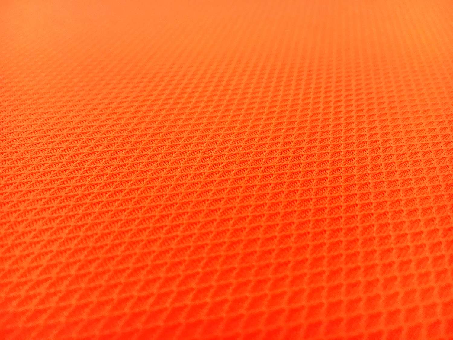 Moisture Wicking Knit in Hot Orange