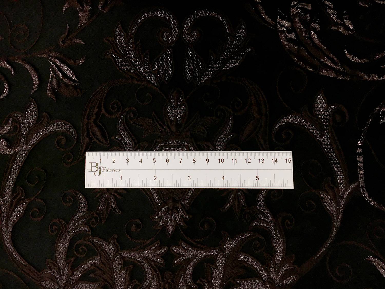 Metallic Brocade Panel with Renaissance Ornamentation1