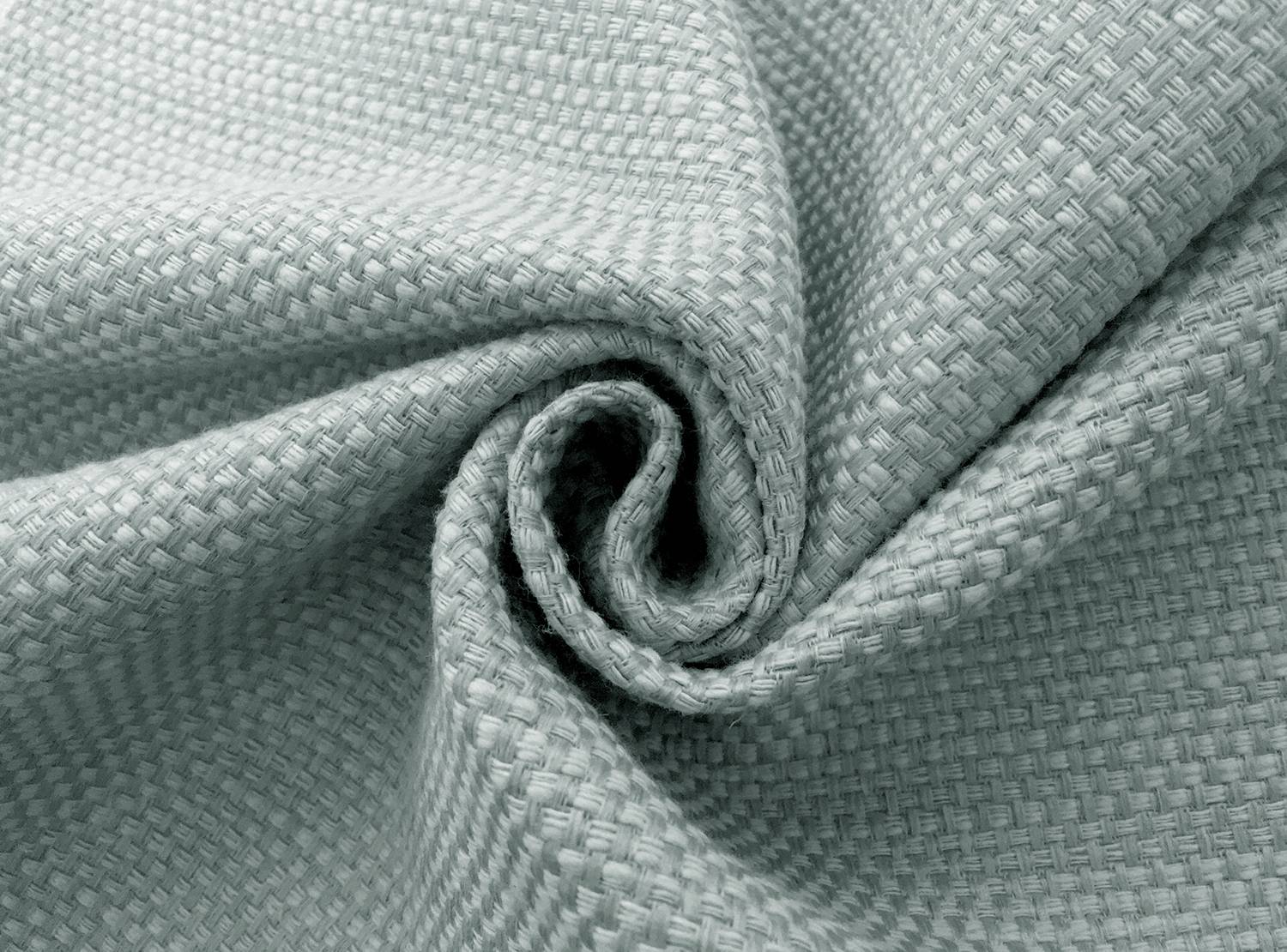 Cotton Blend Basketweave Upholstery in Serenity Blue1