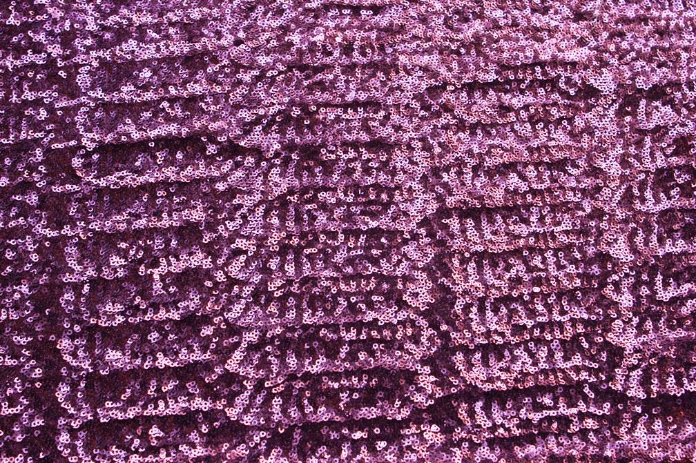 Mini Sequins on Stretch Tulle0