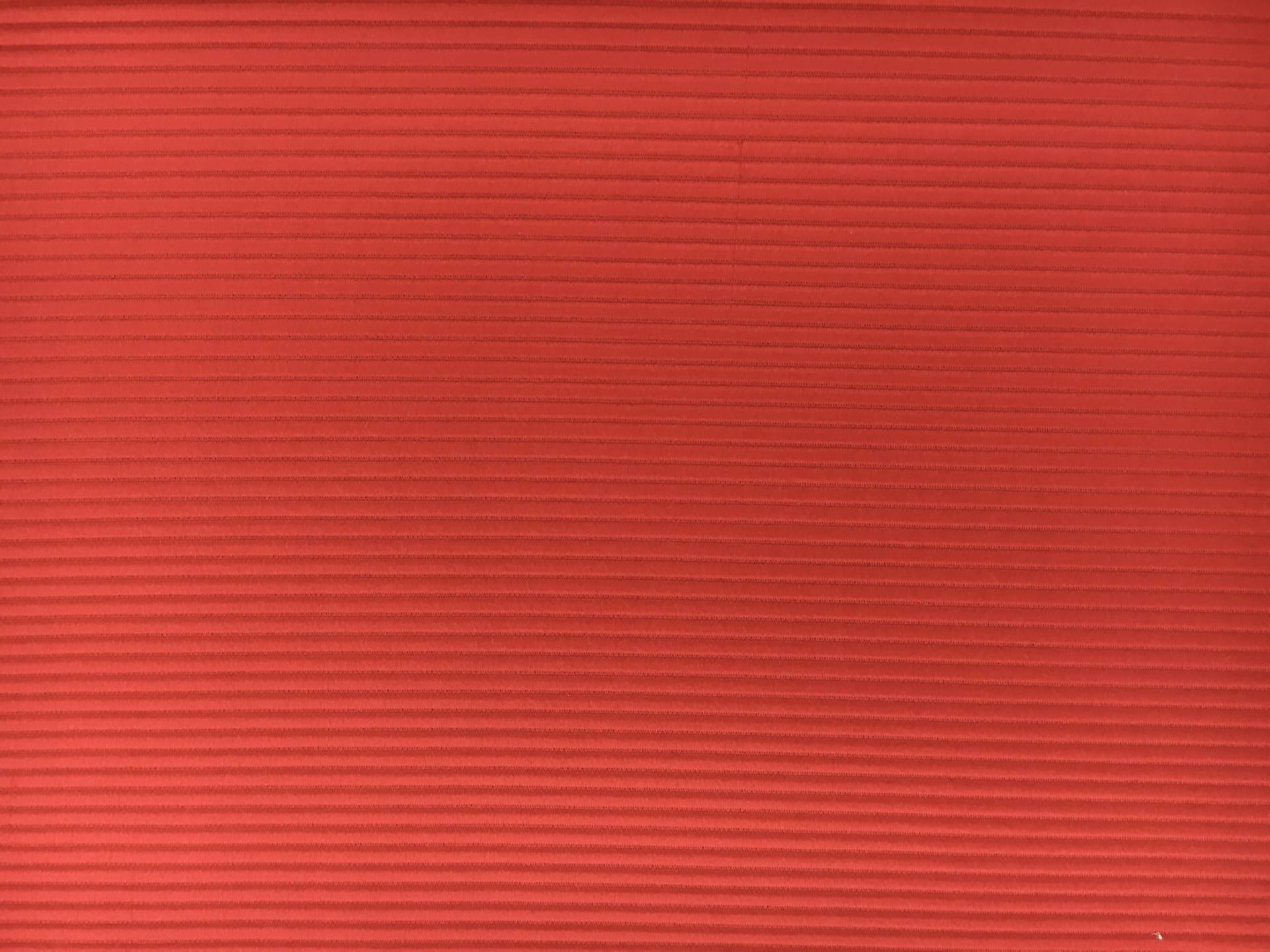 Italian Cotton and Acetate Ottoman in Rosso0