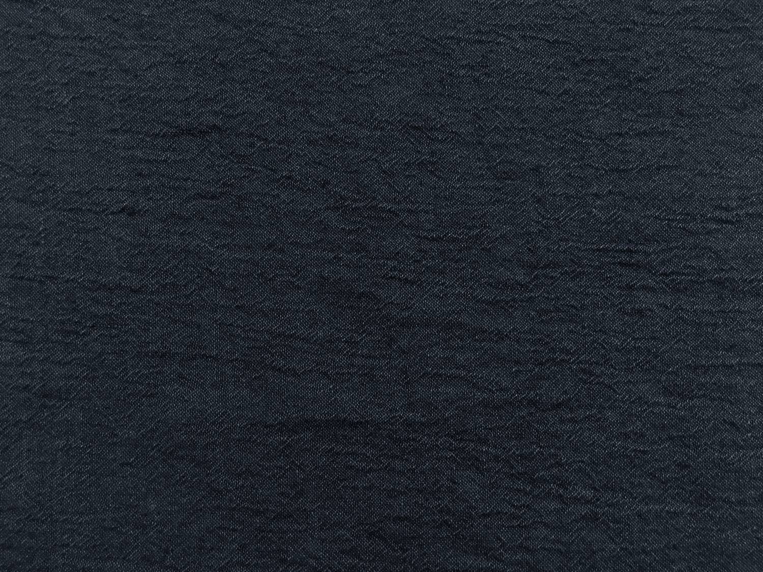 Crinkled Linen Gauze in Indigo2