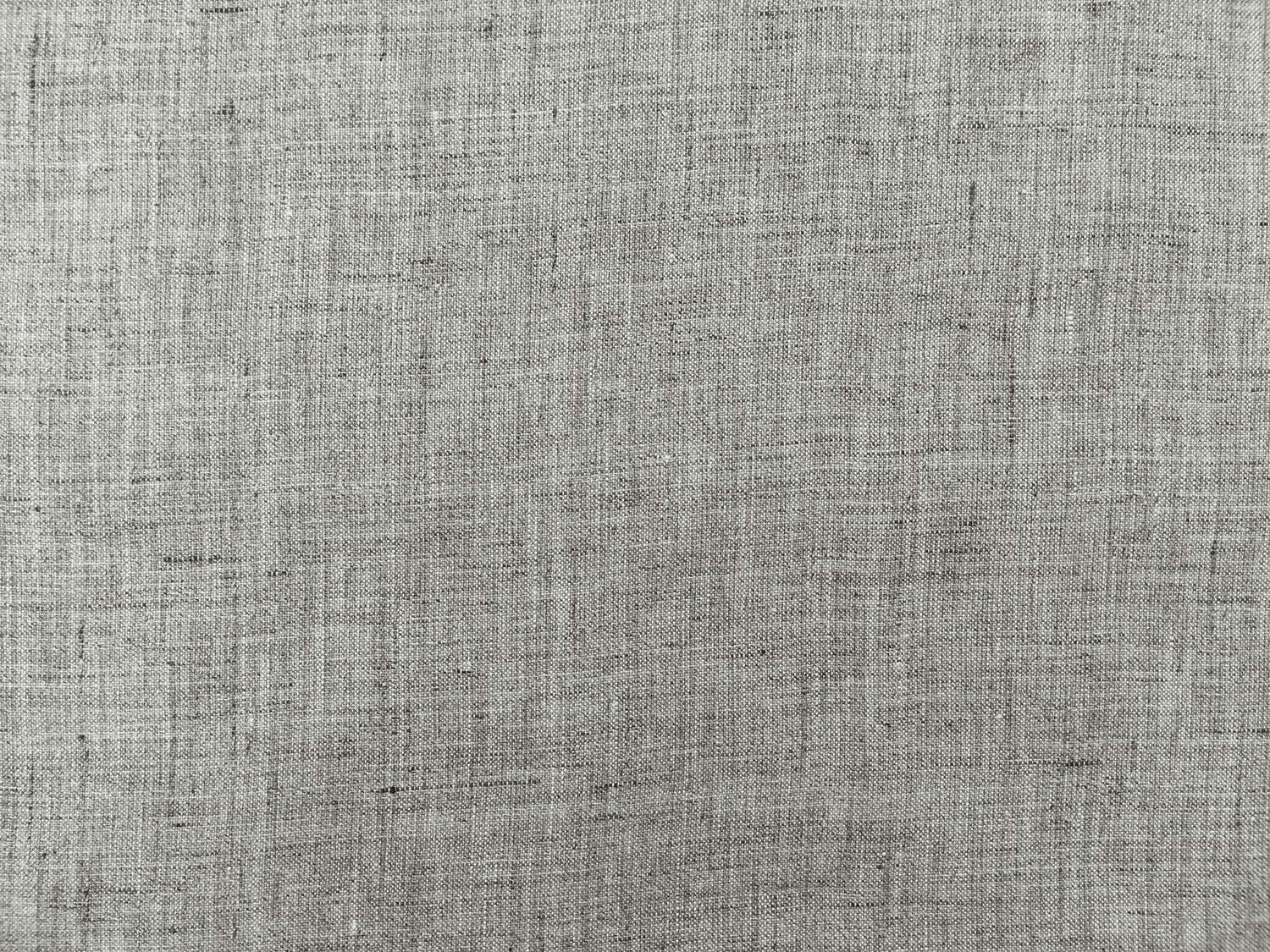 Italian Medium Weight Linen Two Tone in Grey0