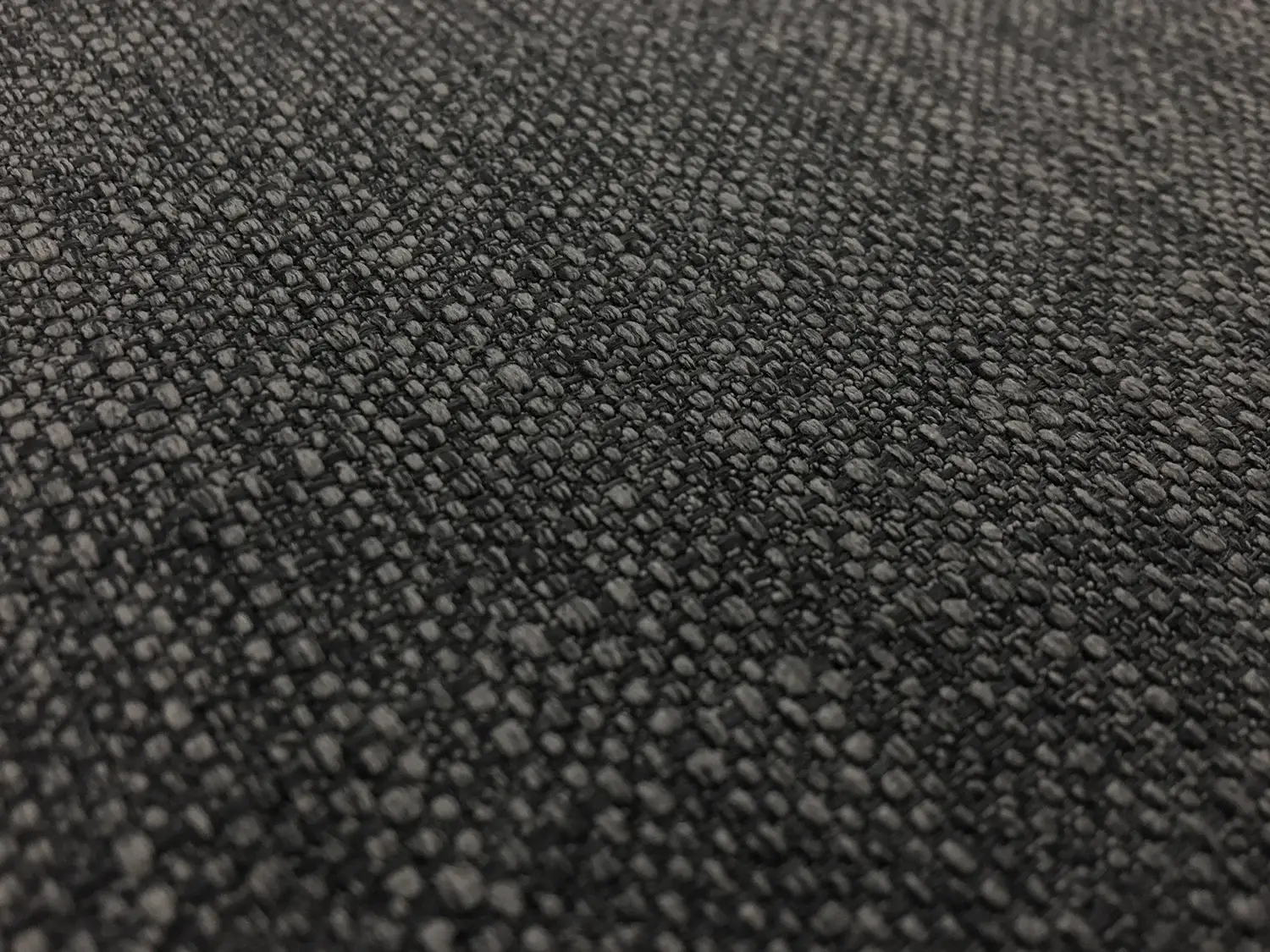 Linen Look Poly Upholstery in Charcoal0