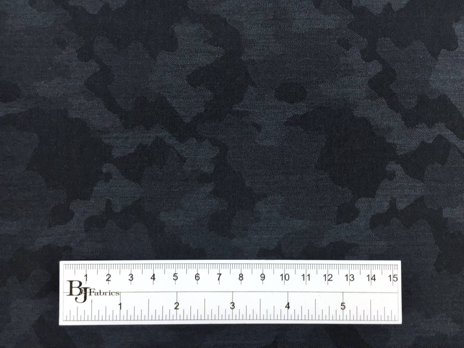 Italian Wool Camouflage Jacquard Suiting in Indigo3