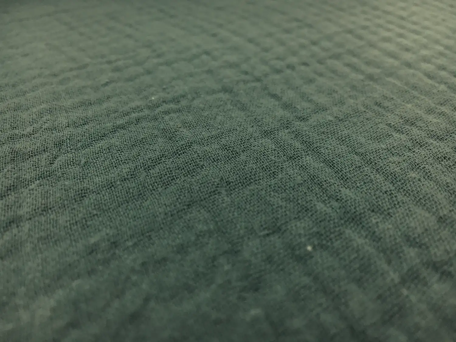 Ultrasoft Cotton Crinkle Doubleface Gauze in Vintage Green0