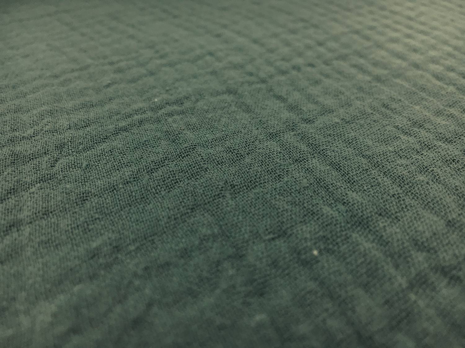 Ultrasoft Cotton Crinkle Doubleface Gauze in Vintage Green0