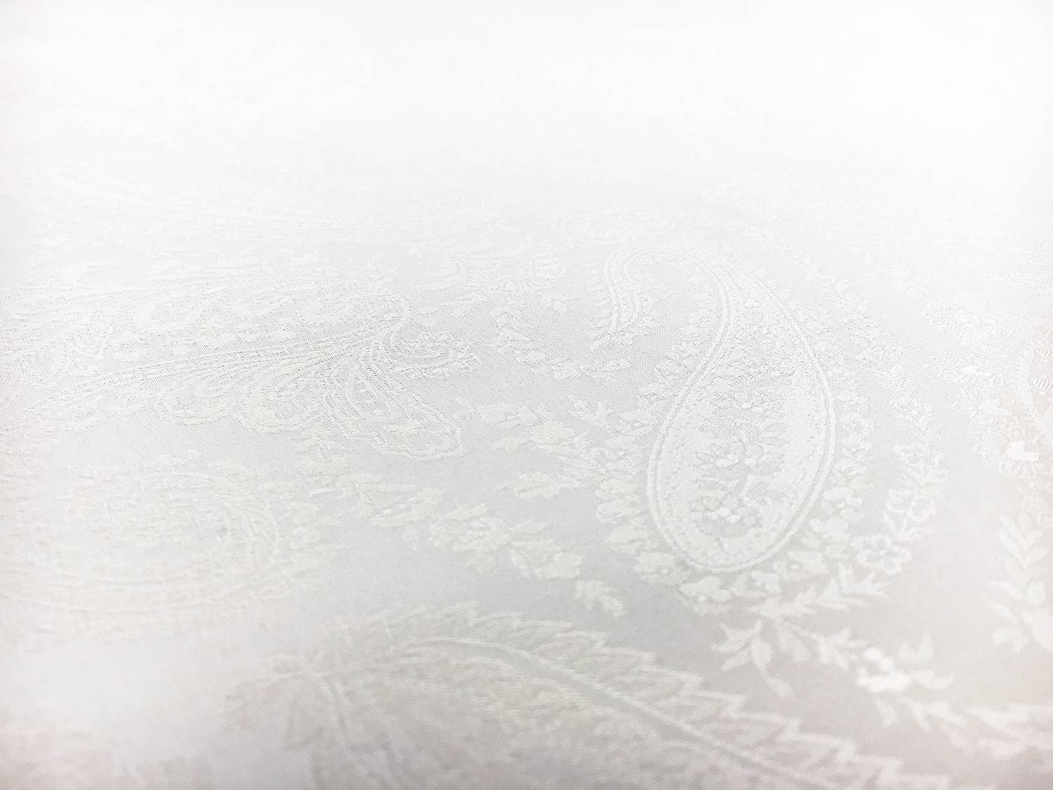 Silk Jacquard with Small Paisley Pattern1