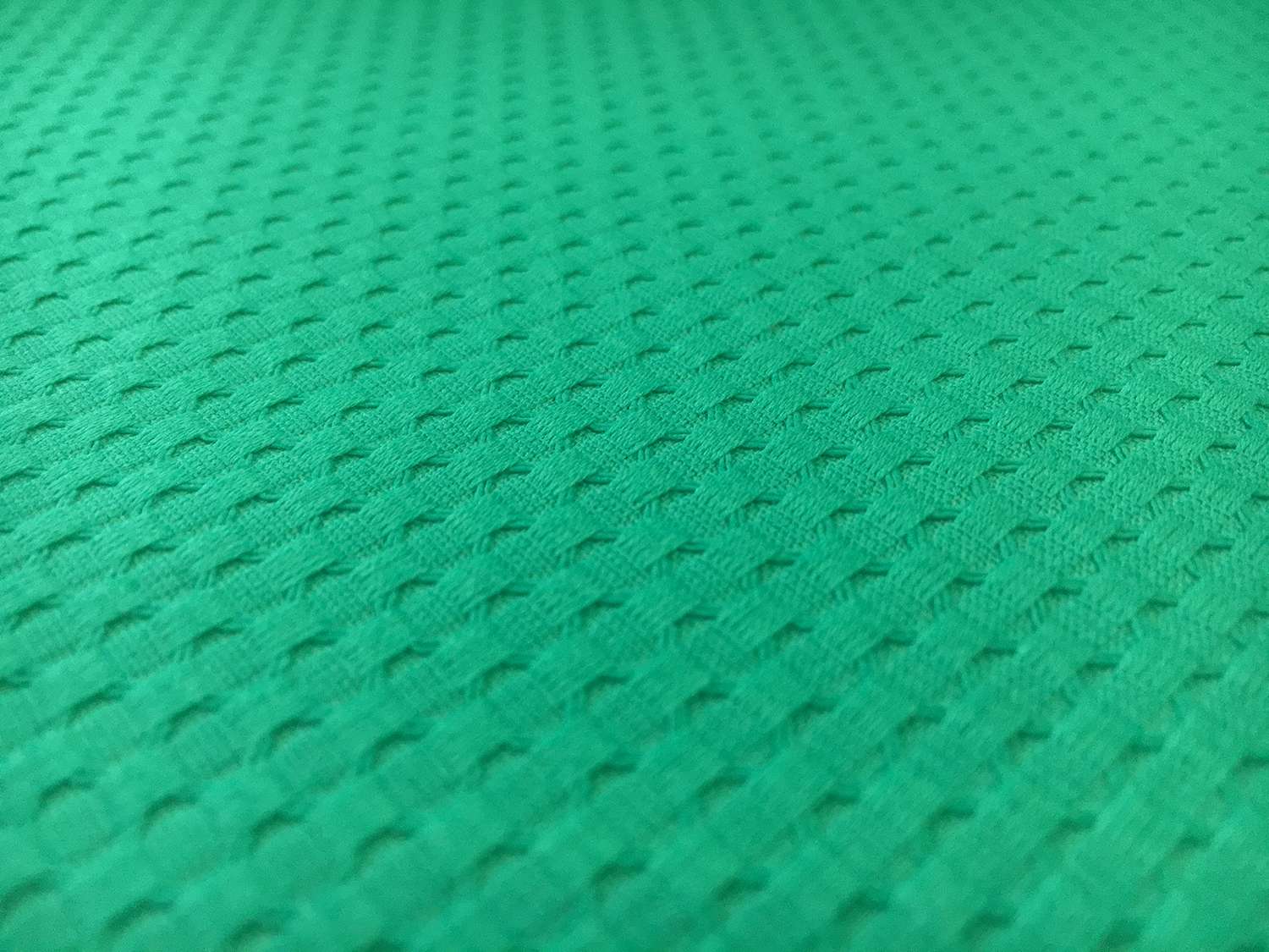 Cotton Stretch Pique in Jade Green0