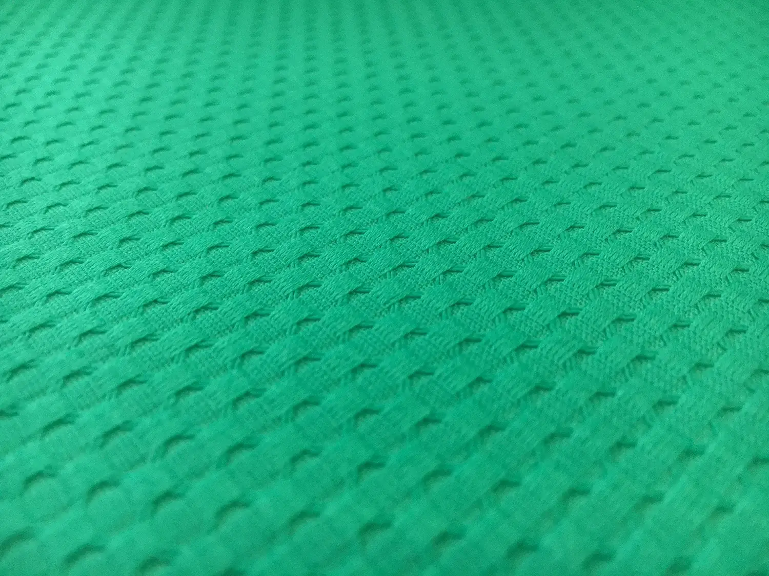 Cotton Stretch Pique in Jade Green0