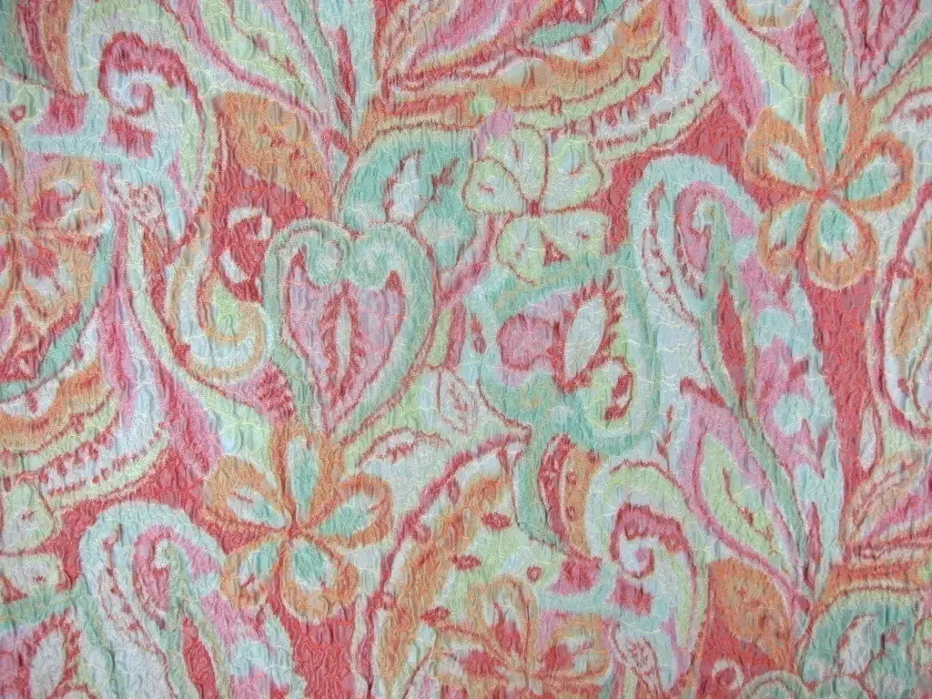French Cloque Brocade0