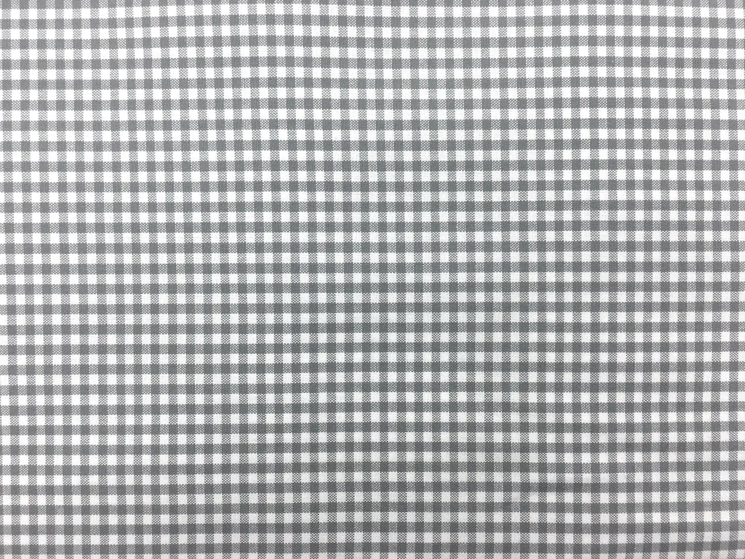 Carolina Cotton Gingham in Silver0