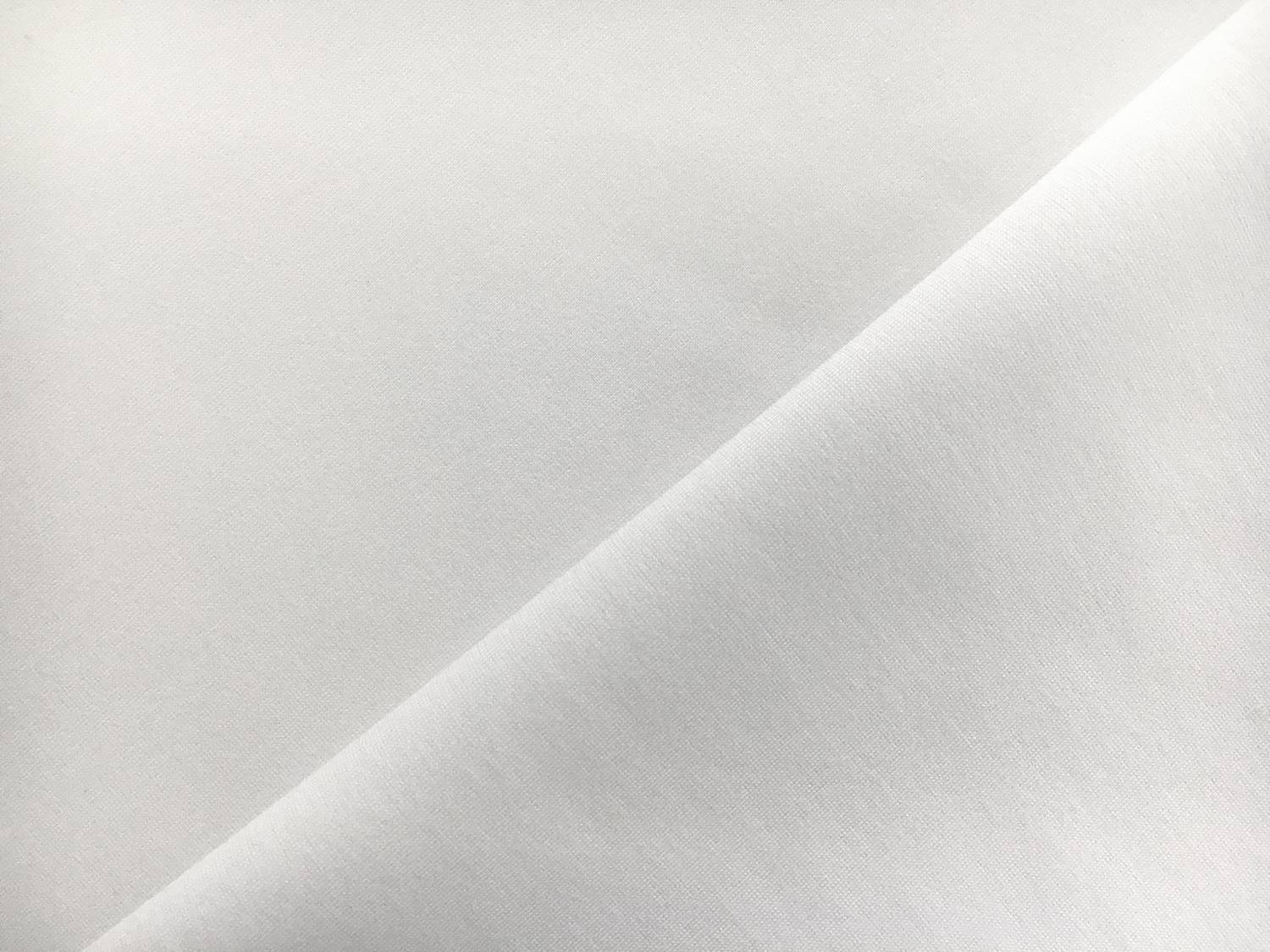Viscose Nylon Spandex Ponte Knit in White2