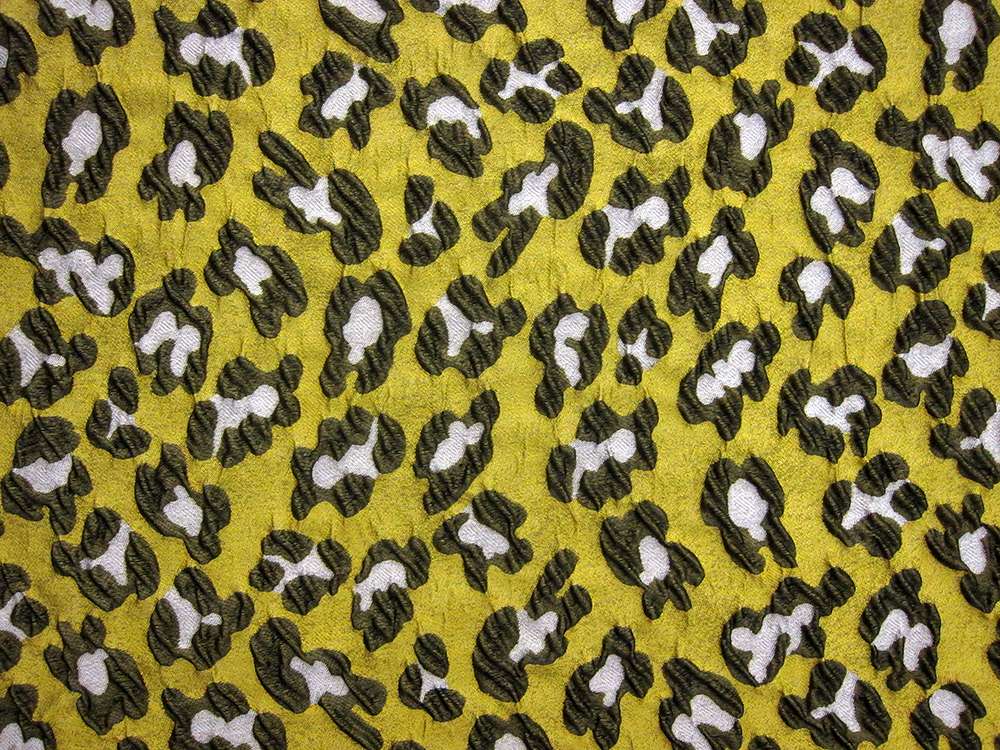 Animal Print Cloqué