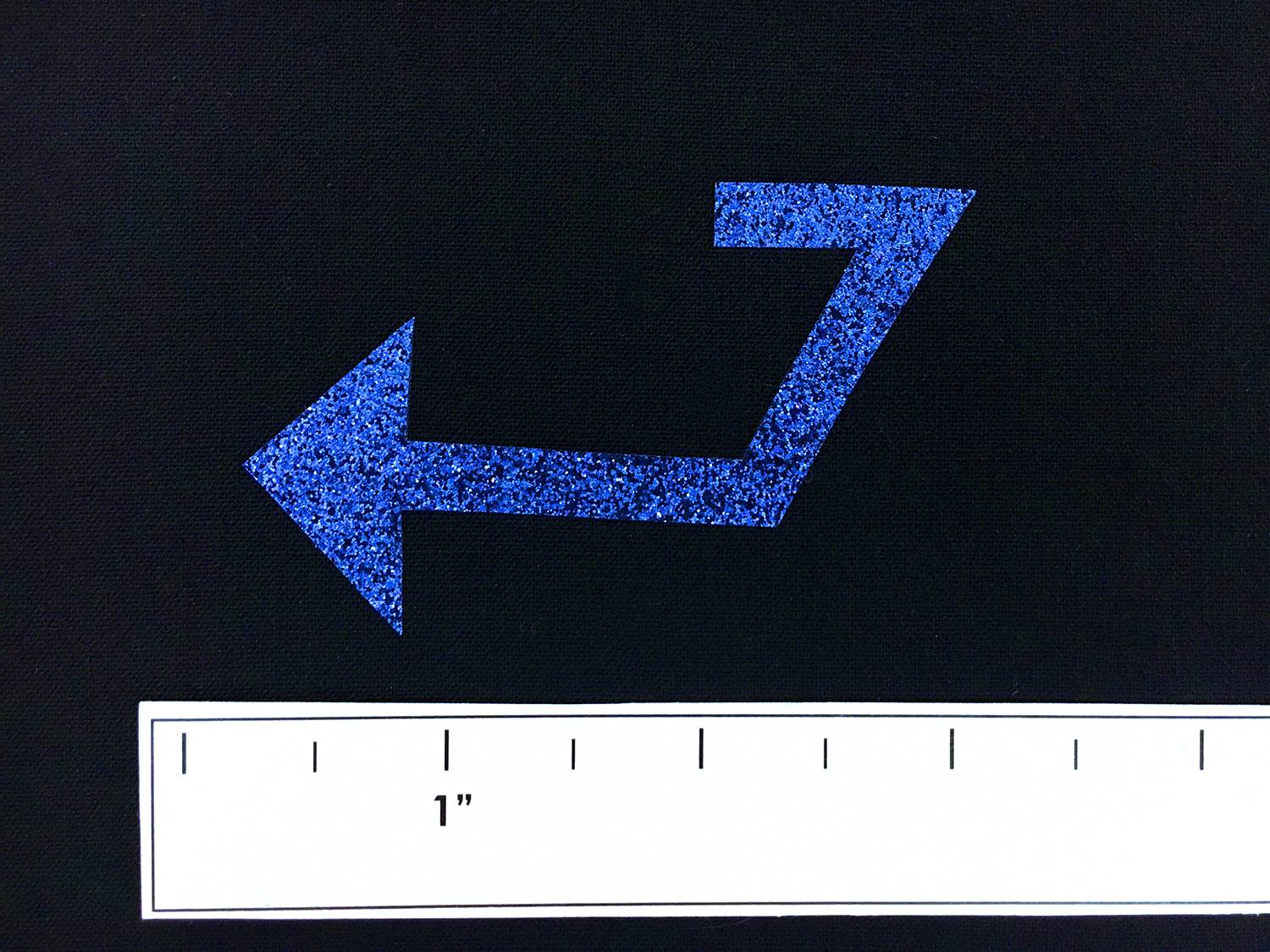 Heat Transfer Polyester Glitter Adhesive in Royal4