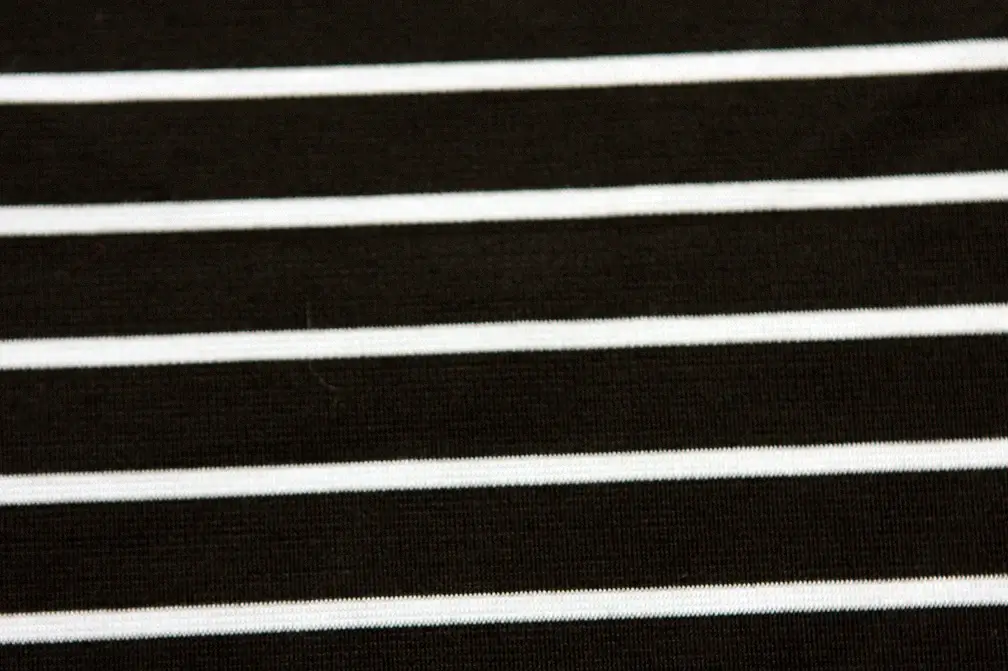Polyester Spandex Stripe Knit2