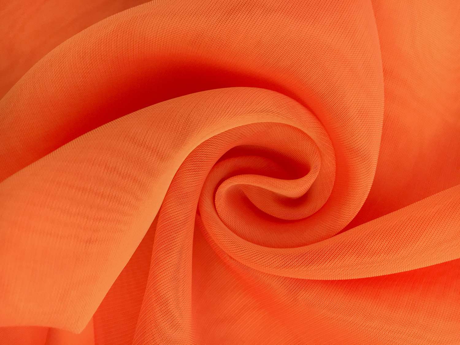 Iridescent Polyester Chiffon in Sorbet0