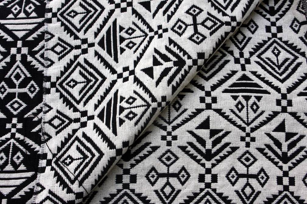 Cotton Double Face Native Brocade 2