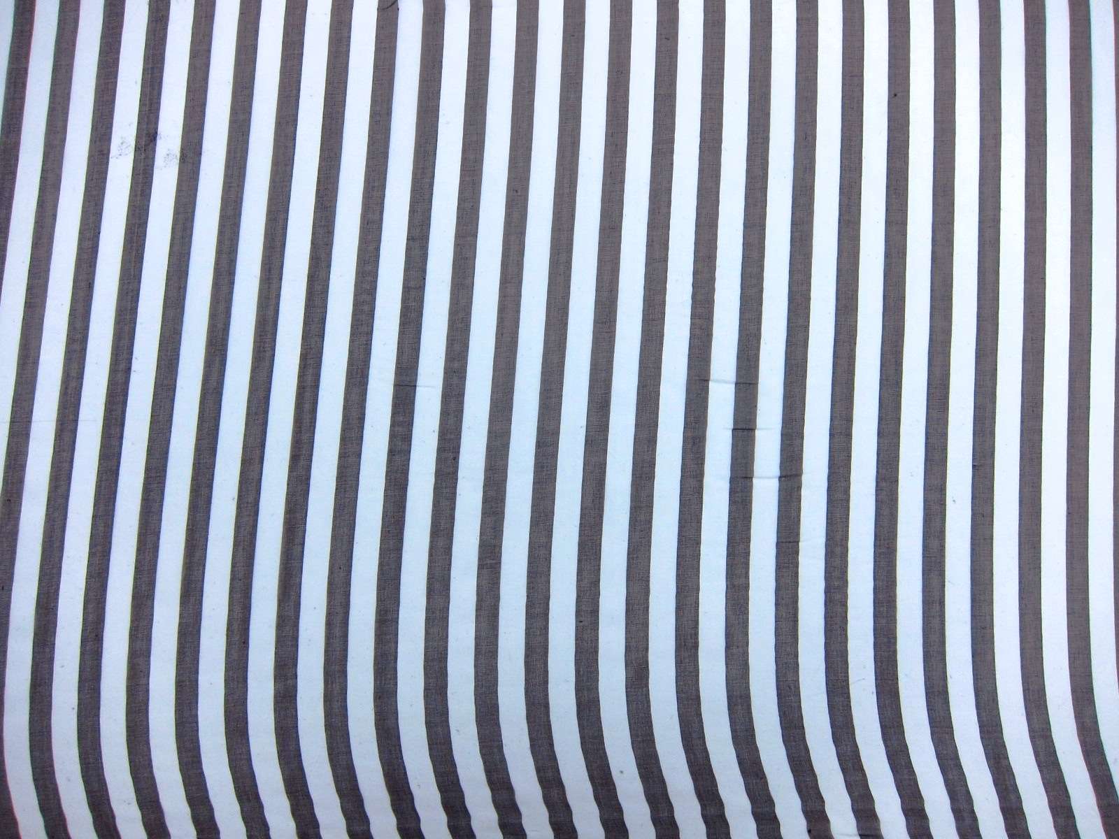 Printed Silk Chiffon Brown Stripes0
