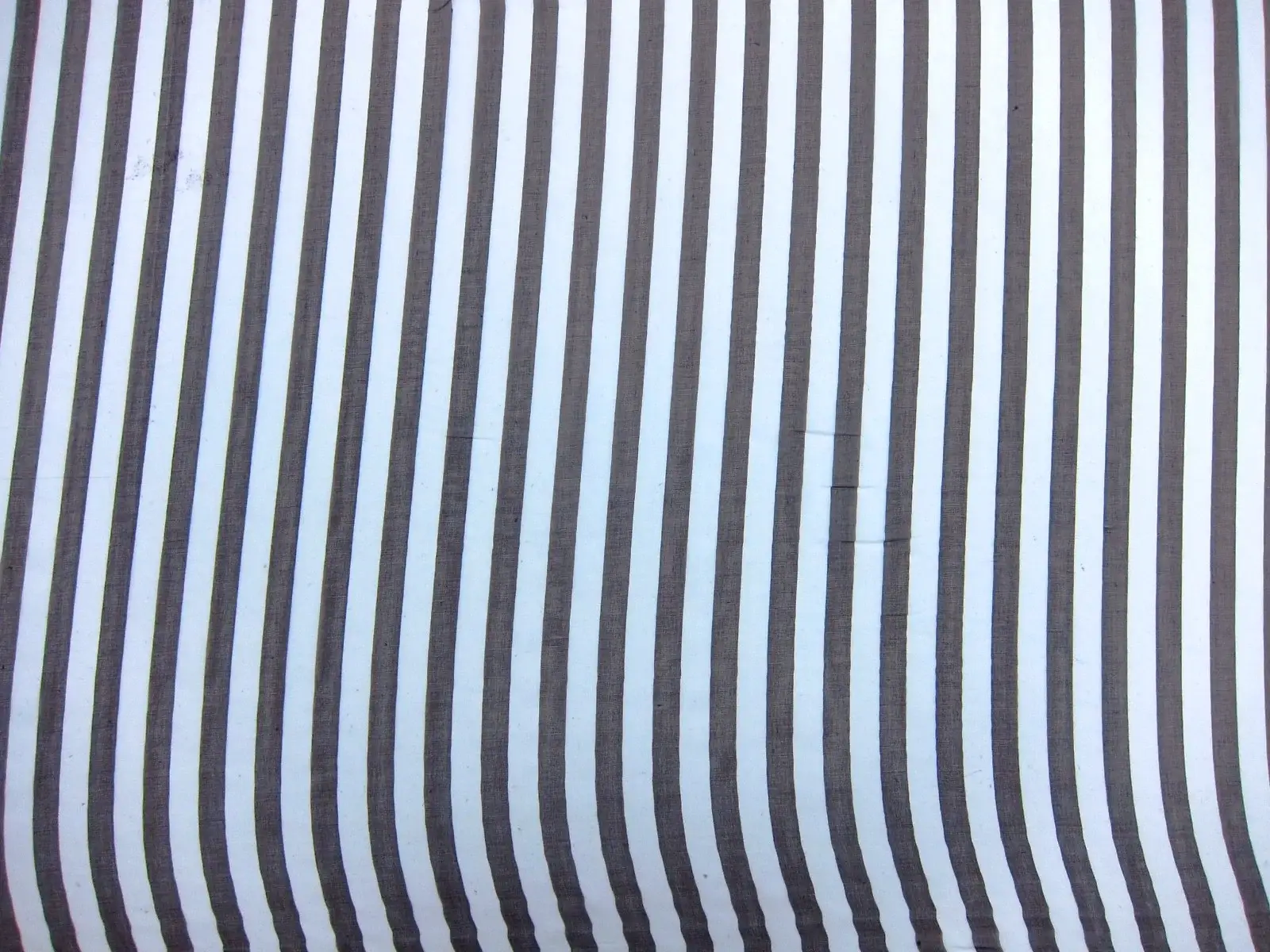 Printed Silk Chiffon Brown Stripes0