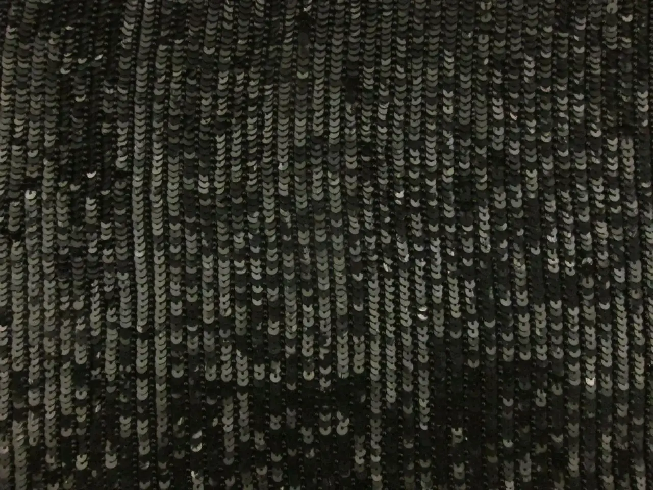 Sequins and Beads on Silk Chiffon0