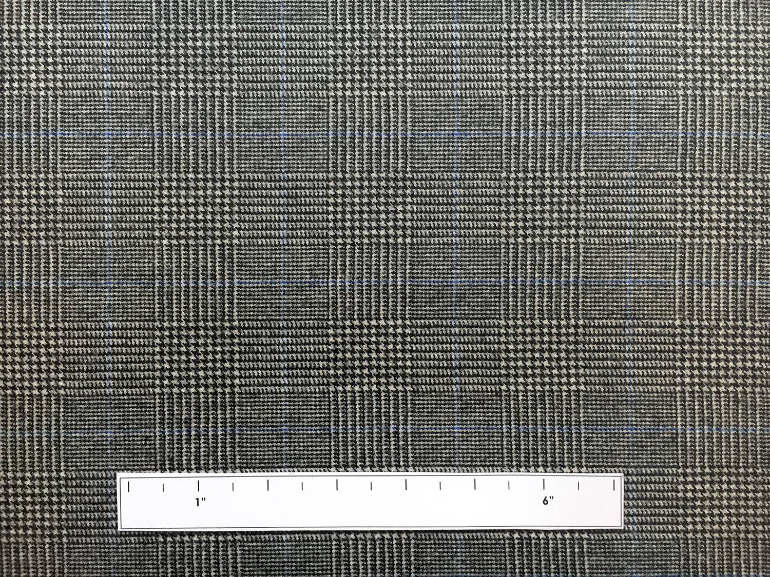 Italian Merino Wool Glen Check Suiting3