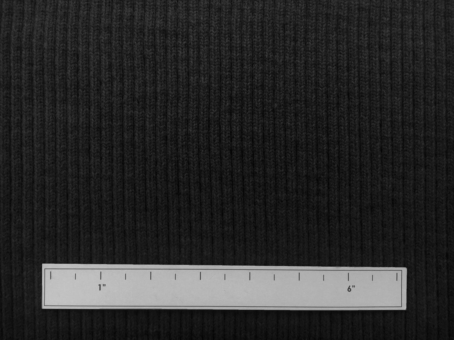 Made In The USA Acrylic Rib Knit in Black2