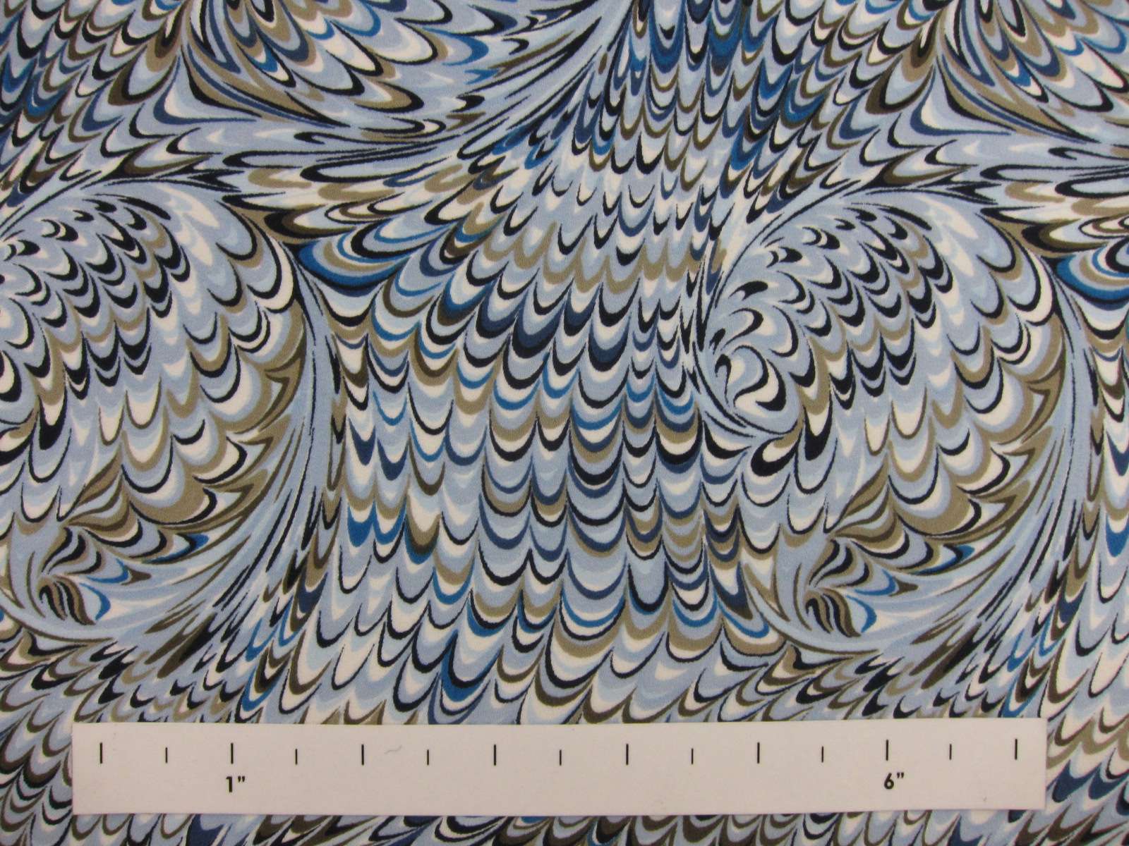 Printed Silk Double Geogette0