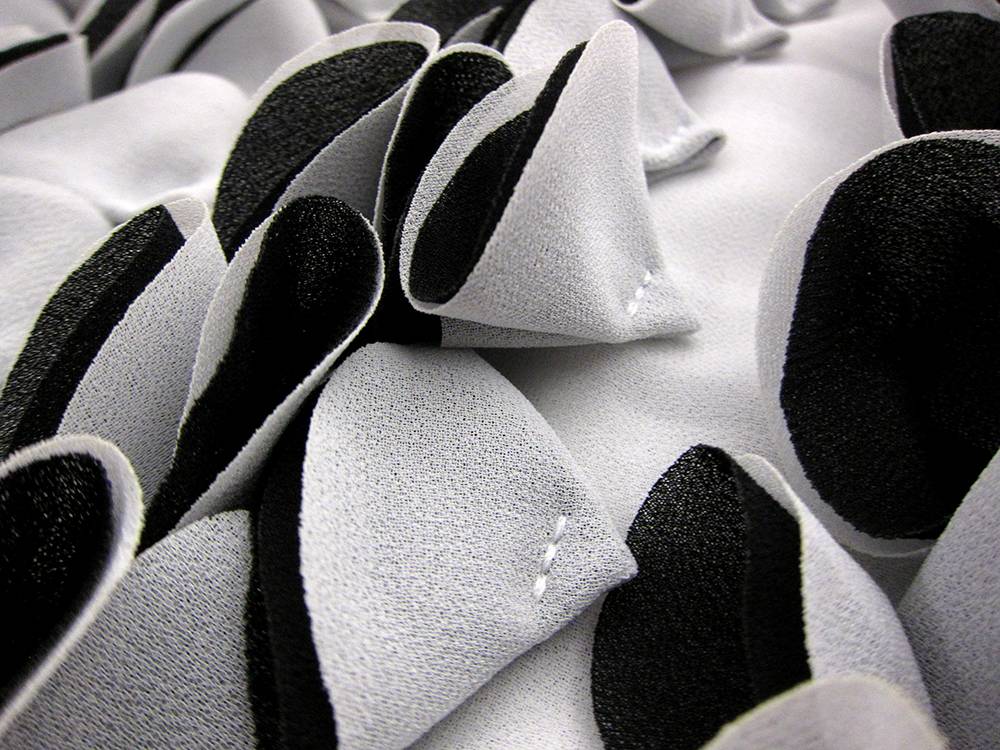 Novelty Samba Polyester Georgette Ruffles1