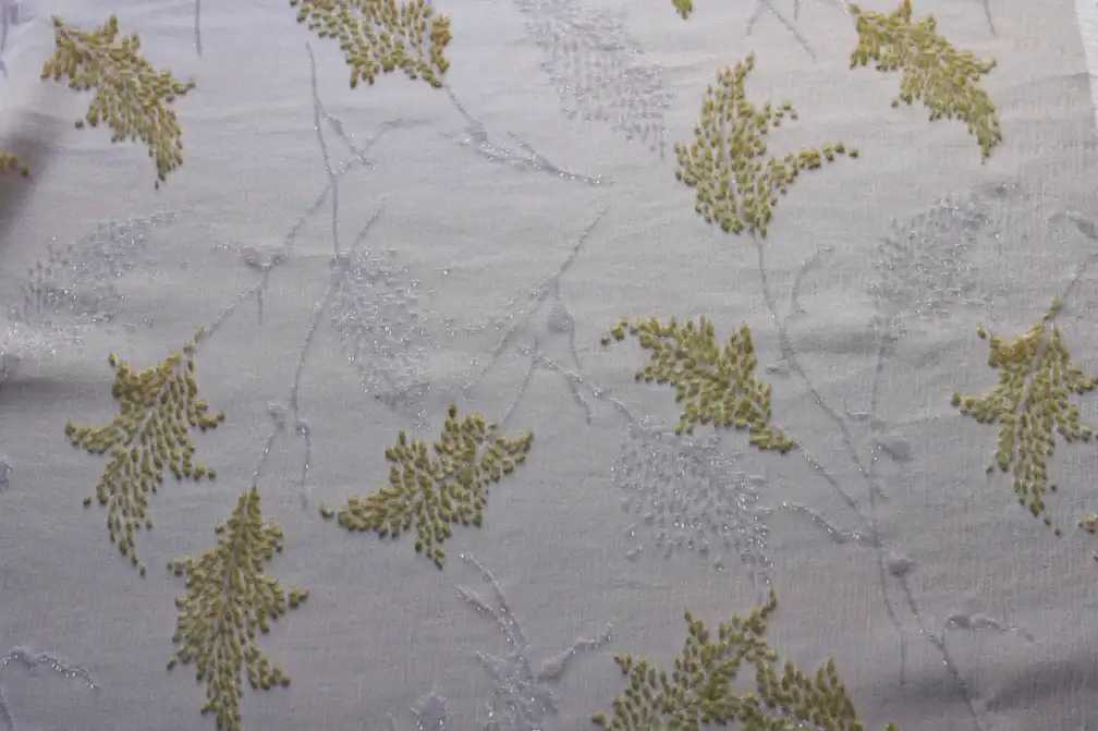 Silk Lurex Cut Velvet0