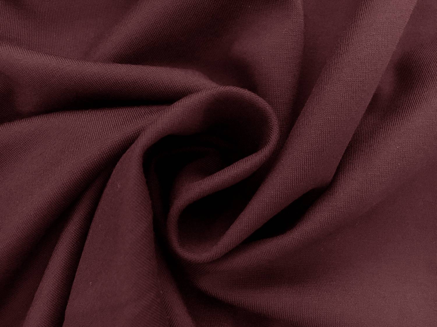 Lightweight Rayon Blend Ponte Knit in Wine2