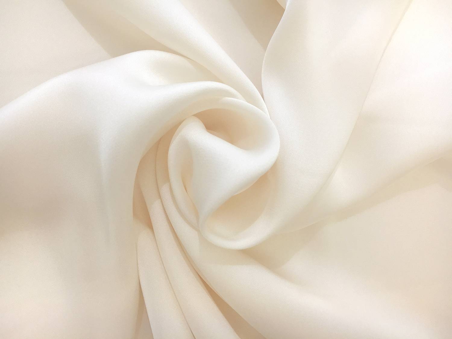 Japanese Polyester Charmeuse in Ivory1