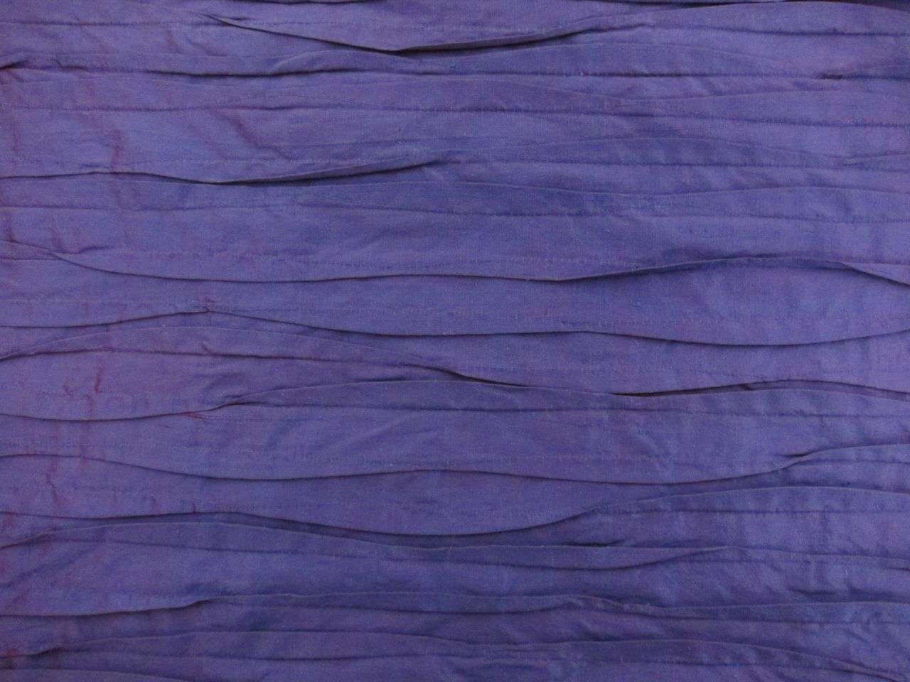 Iridescent Tucked Silk Shantung0