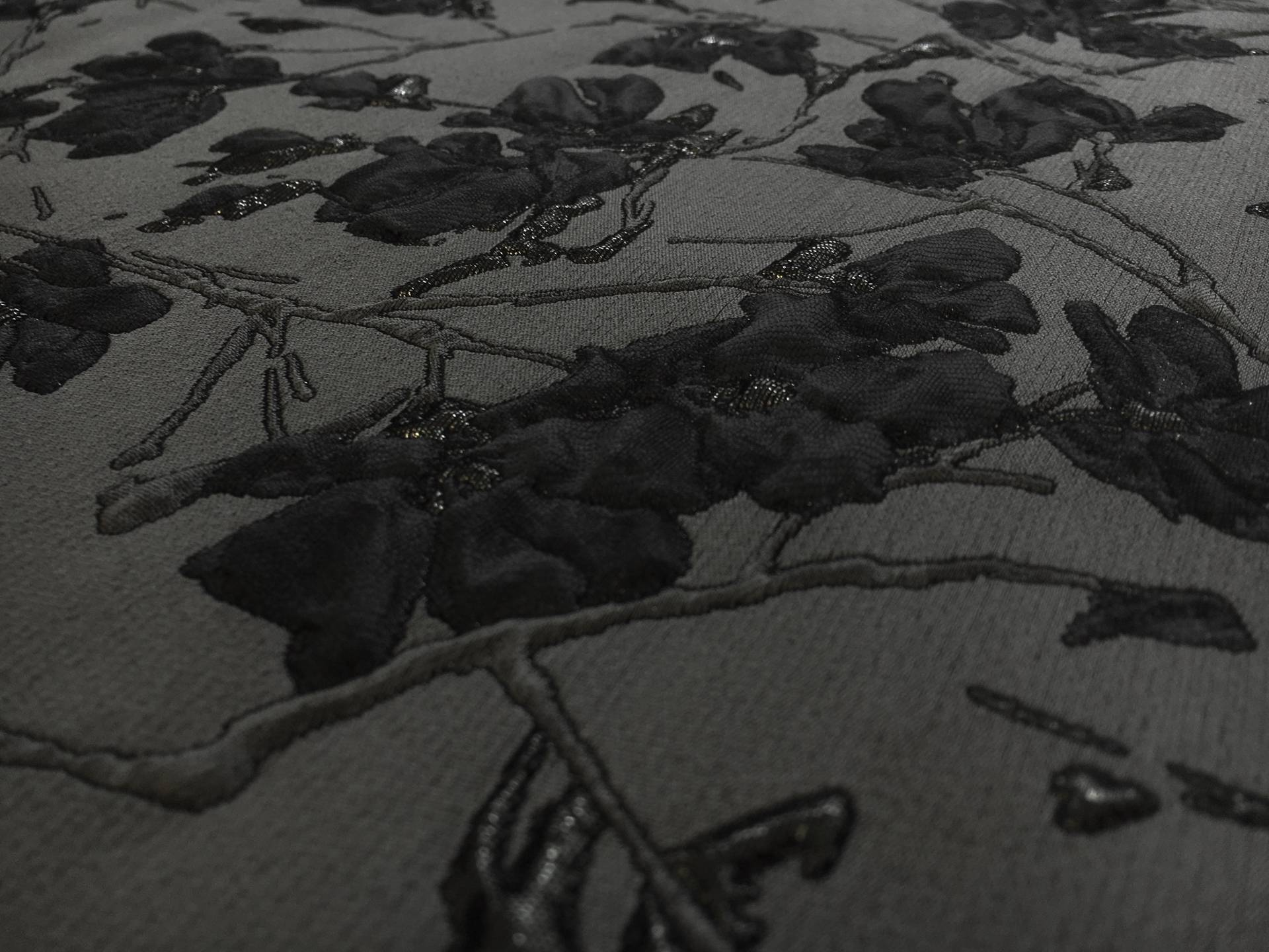Metallic Floral Cloqué Brocade2
