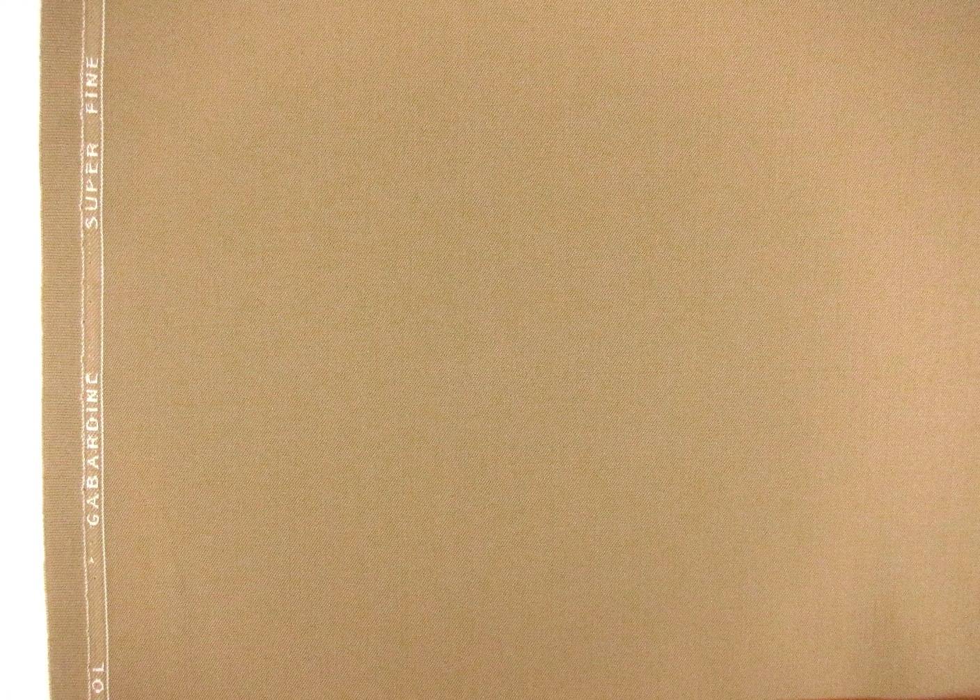 Wool Gabardine in Camel0
