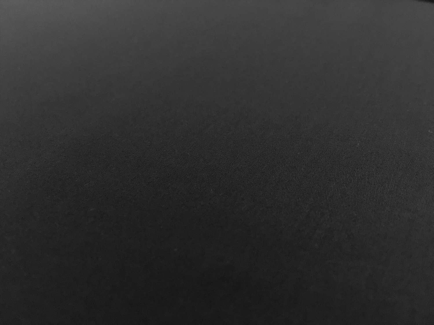 Egyptian Cotton Sateen in Black