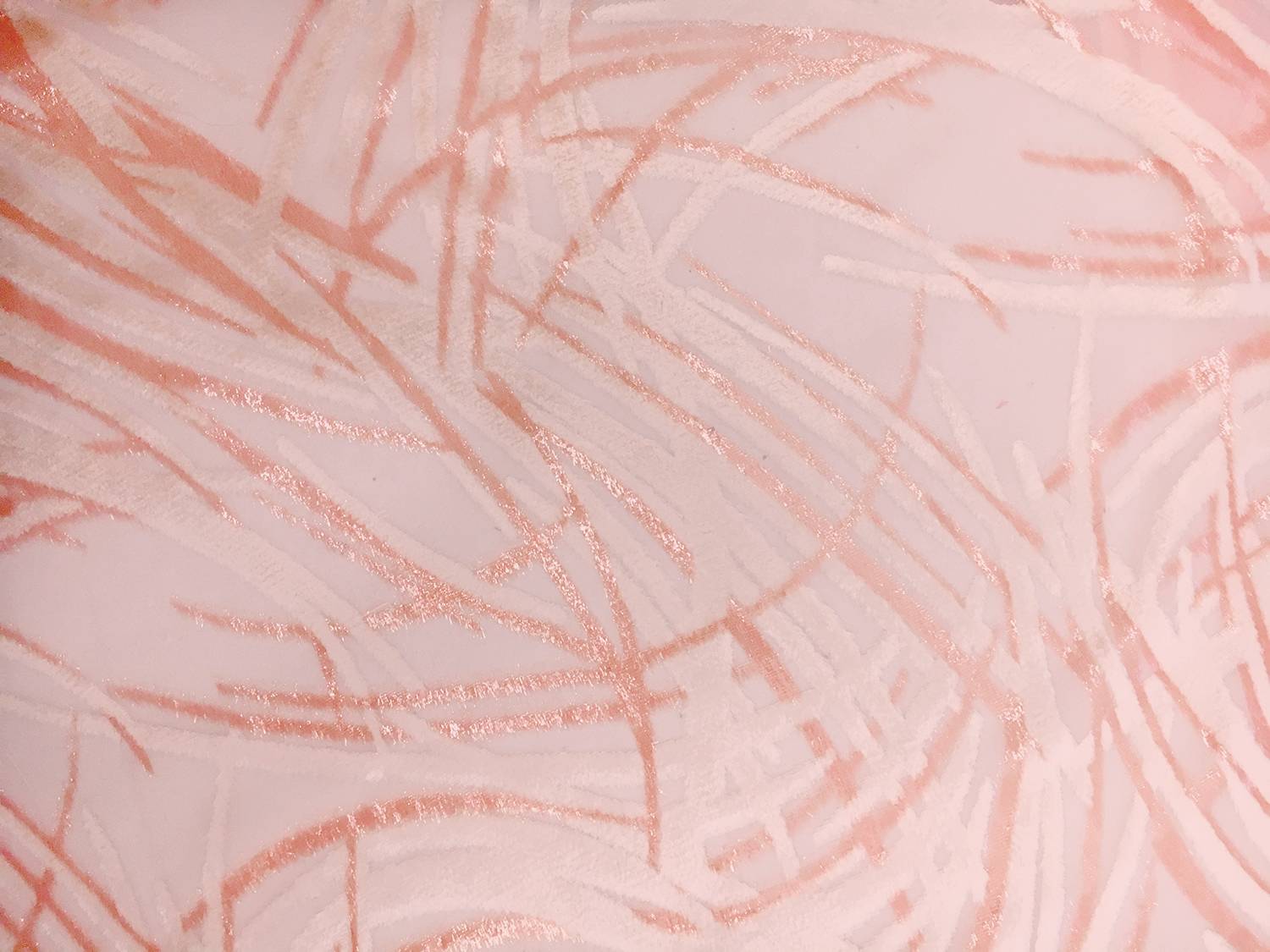 Silk and Lurex Velvet with Abstract Strokes0