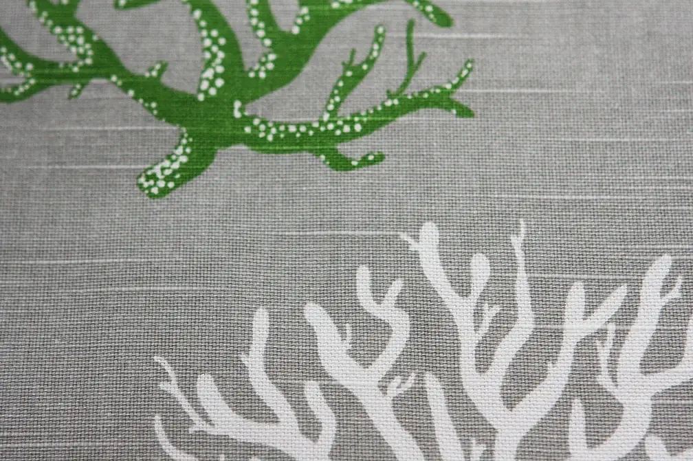 Cotton Canvas Corals Print2